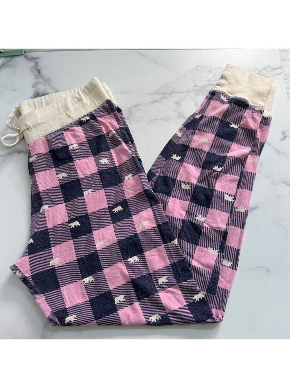 Little Blue House Hatley Little Bear Pajama Leggings Bottoms Size Medium - Picture 7 of 14